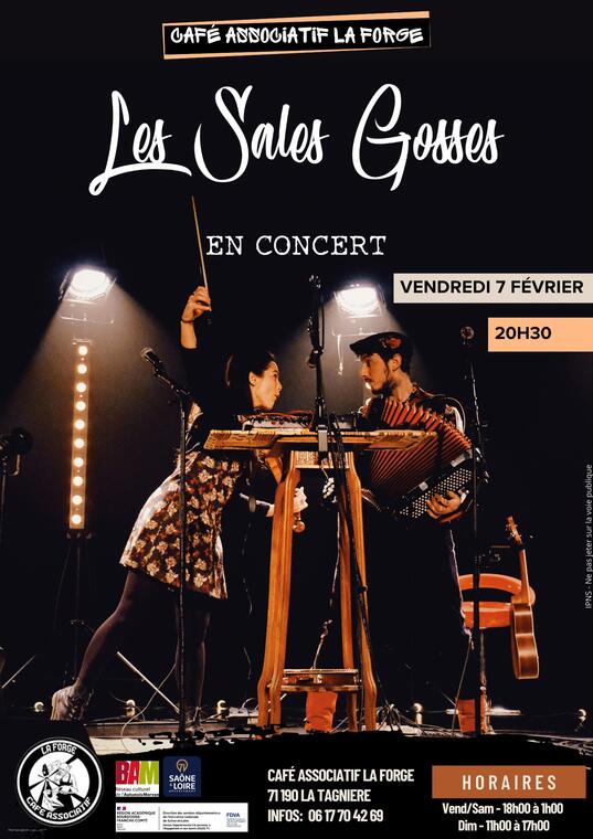 Les sales gosses en concert