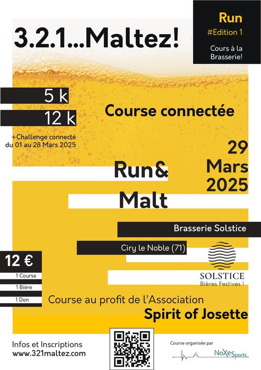 Affiche Run & Malt