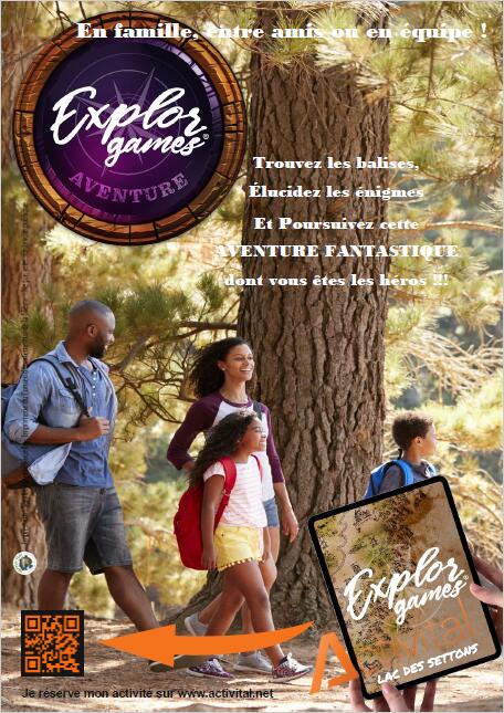 Explor'games® Activital Lac des Settons Morvan