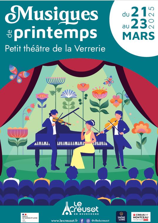 Affiche Musique de printemps 2025