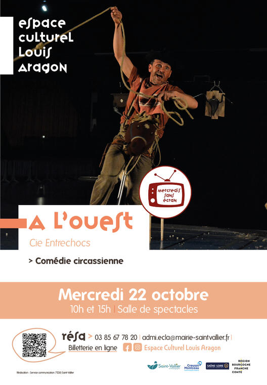 À l'ouest