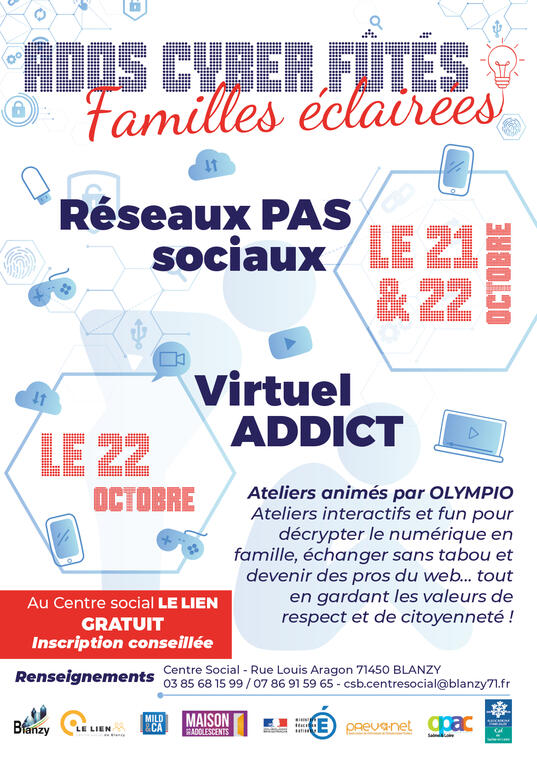 Affiche Ados cyberfutes