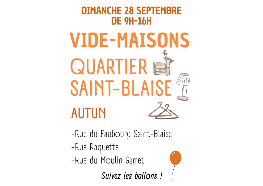 Vide-maisons quartier Saint-Blaise Autun