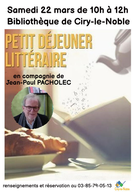 Petit déjeuner littéraire