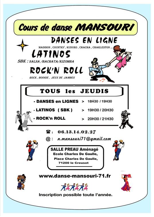 Cours de danse