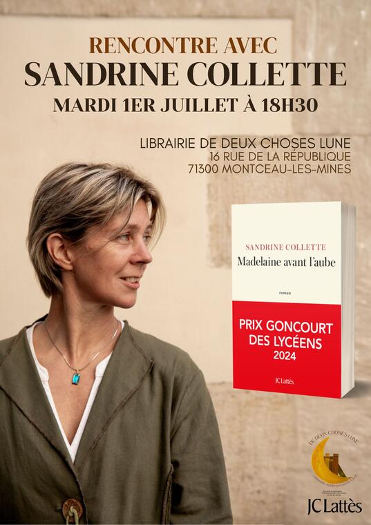 Rencontre avec Sandrine Collette