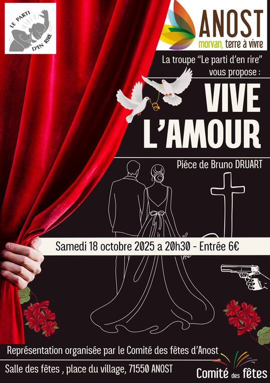 Soirée Théâtre à Anost