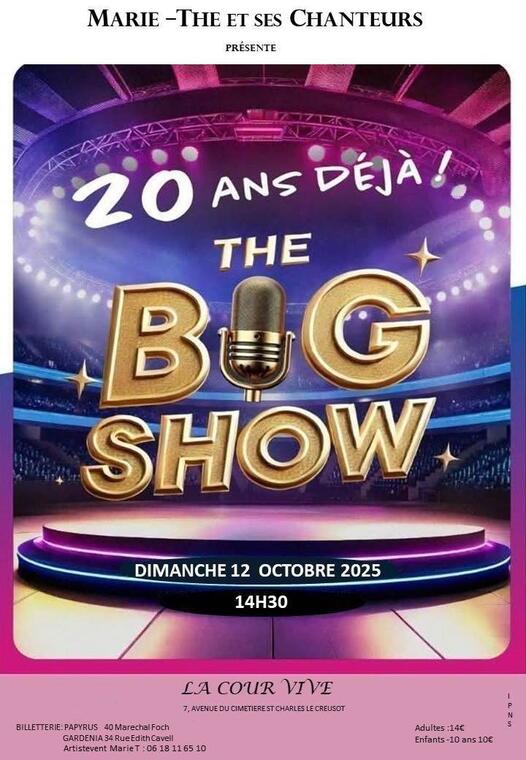 Affiche concert 12 octobre 2025