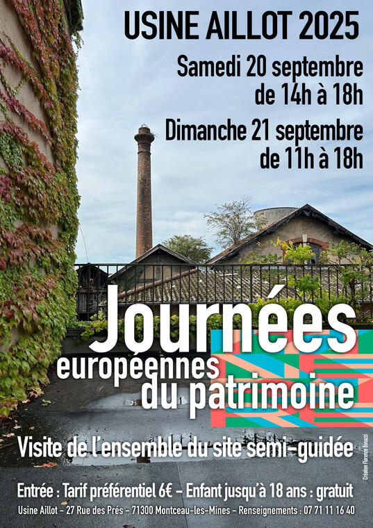 Affiche Journées européennes du patrimoine 2025