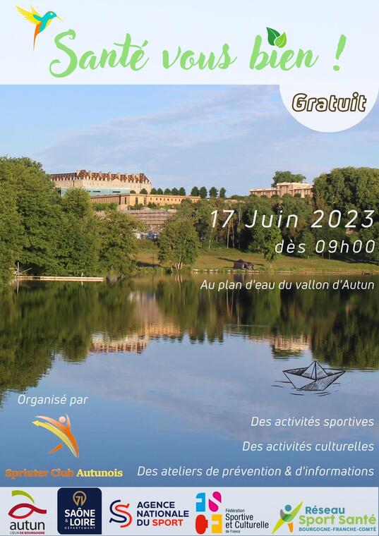 Affiche santé vous bien 2023