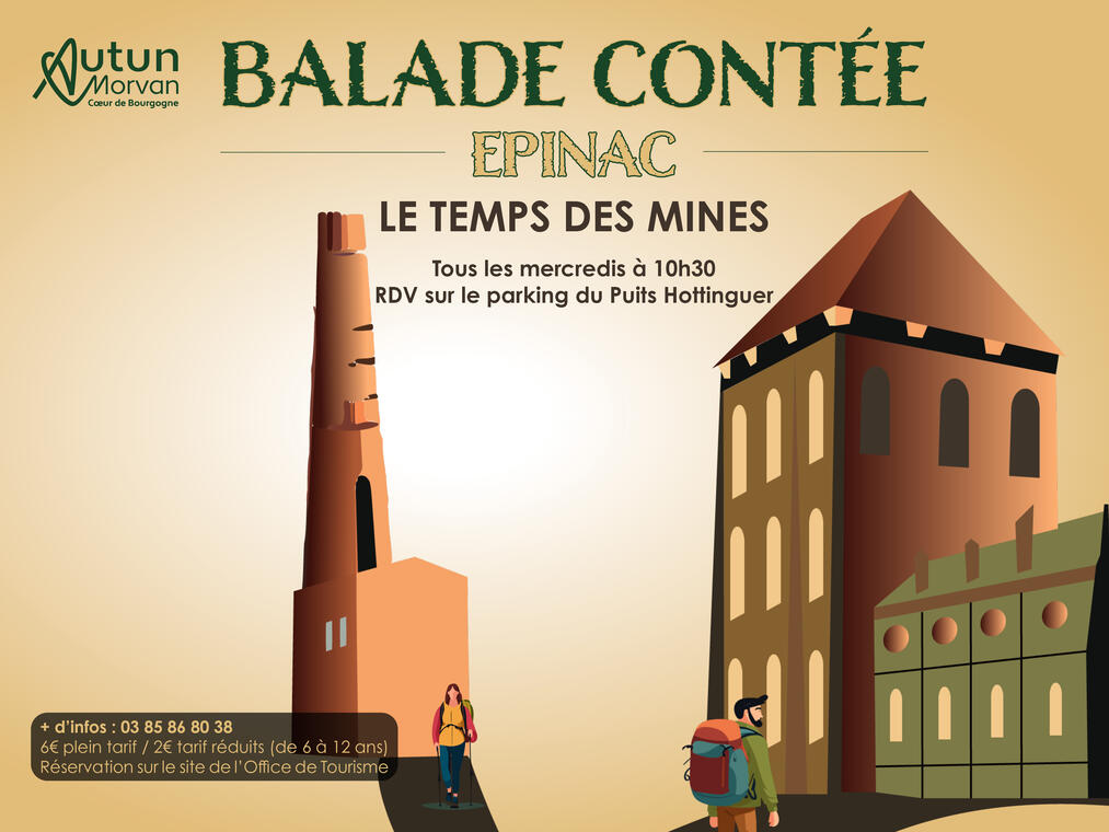 Balade contée à Epinac - Office de tourisme du Grand Autunois Morvan - activité