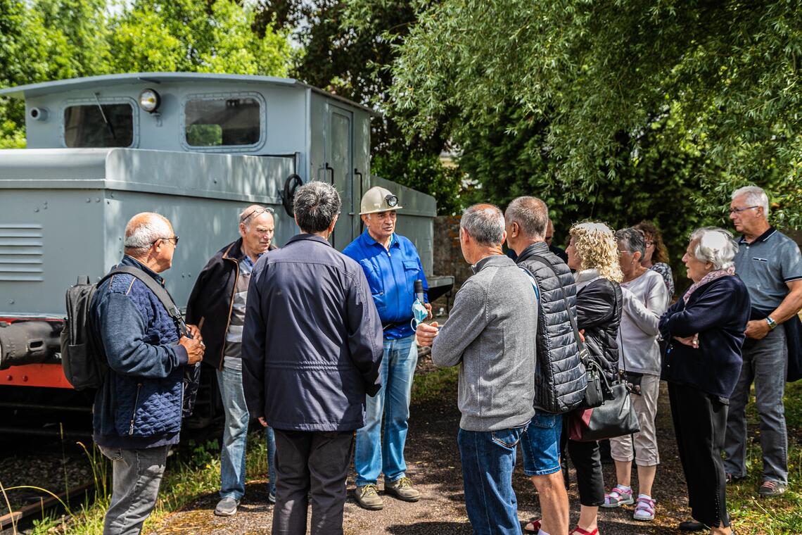 Visite de groupe au Musée de la Mine, Blanzy