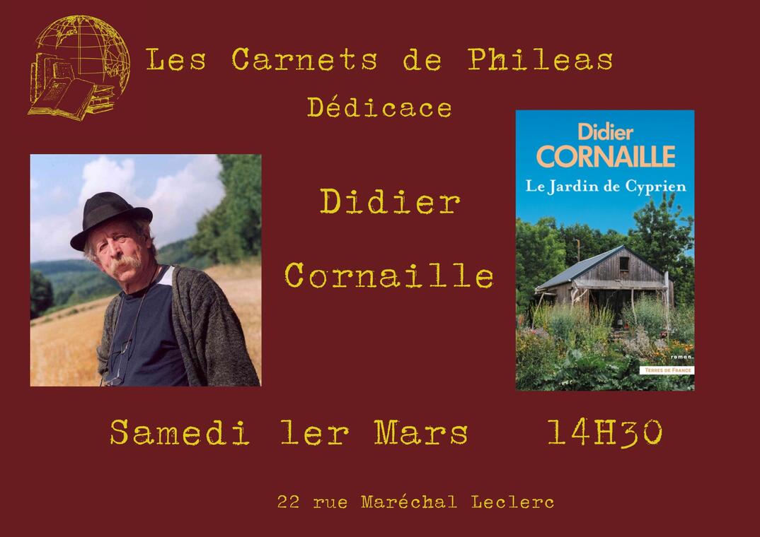 Dédicace Didier Cornaille