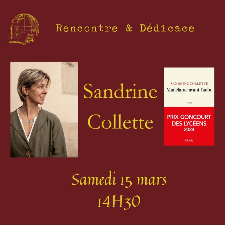 Dédicace Sandrine Collette