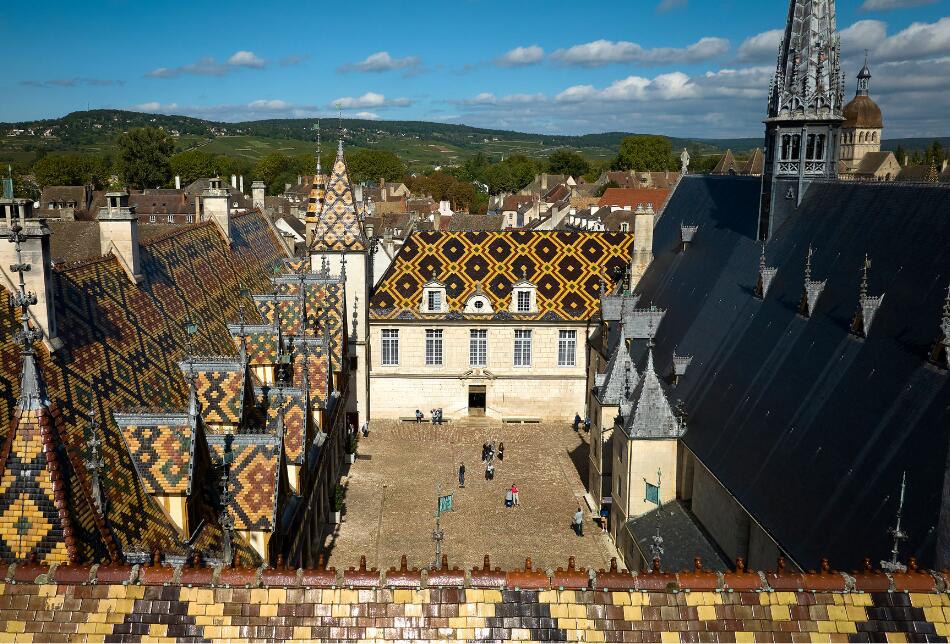 Hôtel-Dieu Hospices Civils de Beaune - Vue Drone