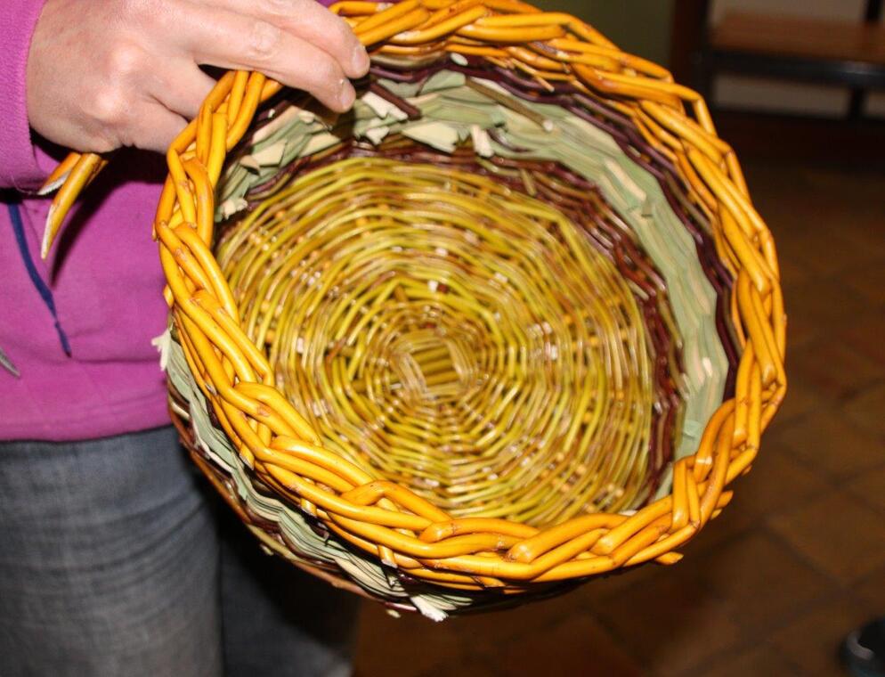 Corbeille tressée