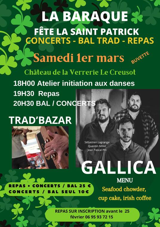 La baraque fête la Saint Patrick