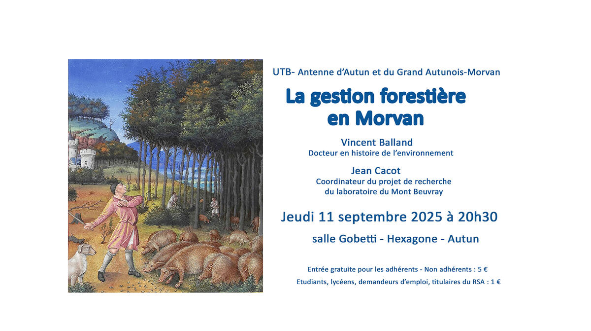 La gestion forestière en Morvan Data