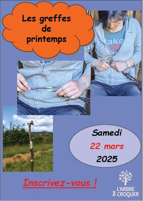 Flyer Les greffes de printemps