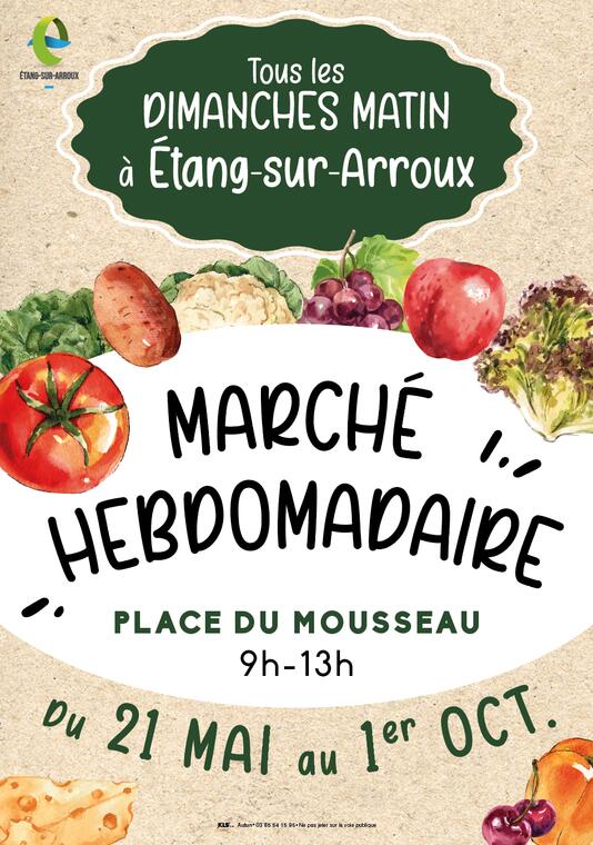 Mairie d'Etang - flyer marché hebdo M03