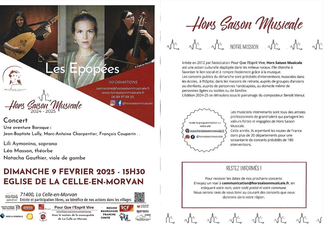 Concert à La Celle-en-Morvan