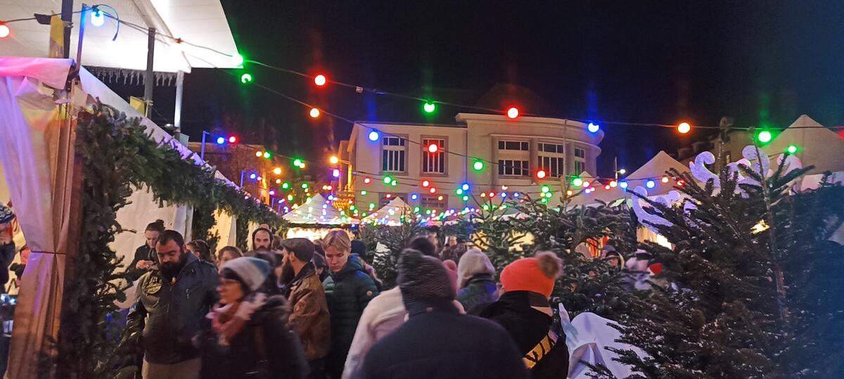 Village du marché de Noël