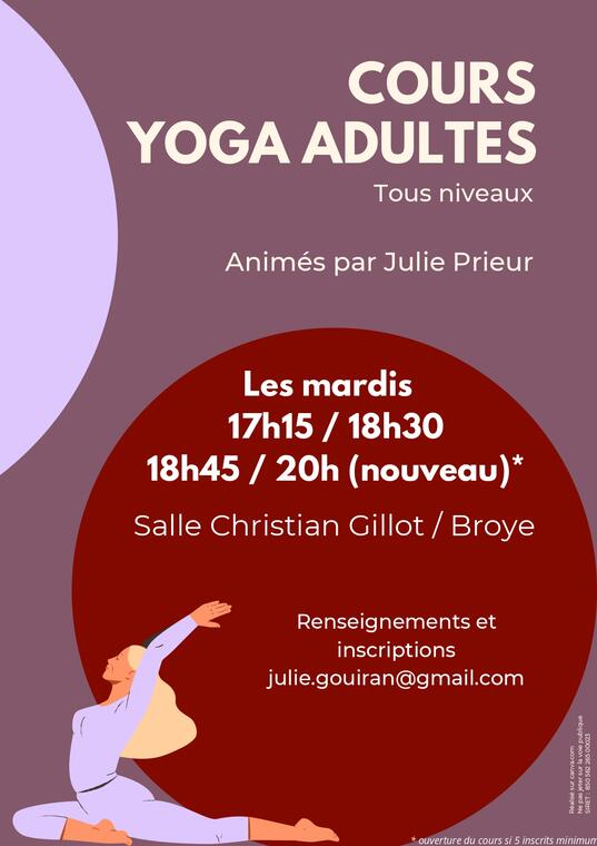 Yoga-COURS-2025