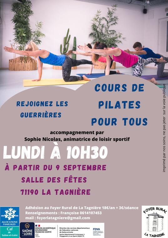 cours de pilates pour tous