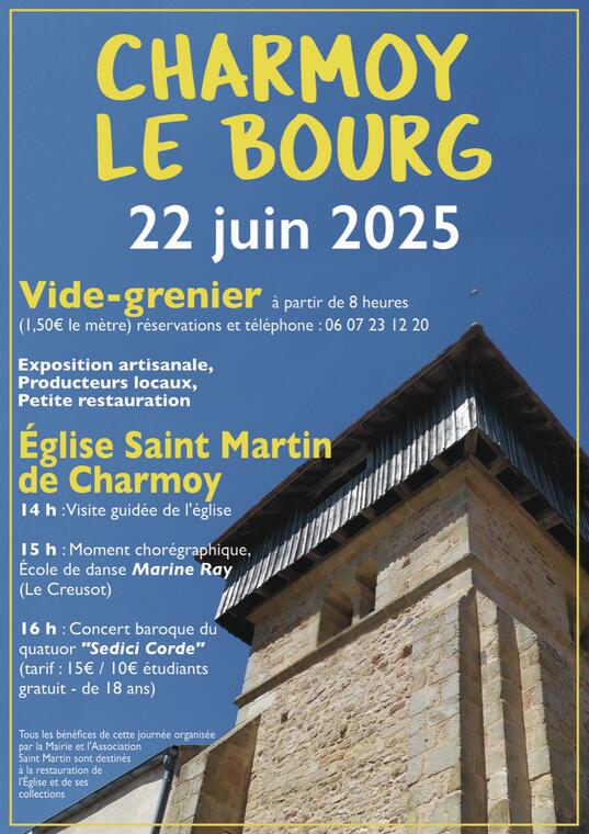 affiche Charmoy 2025