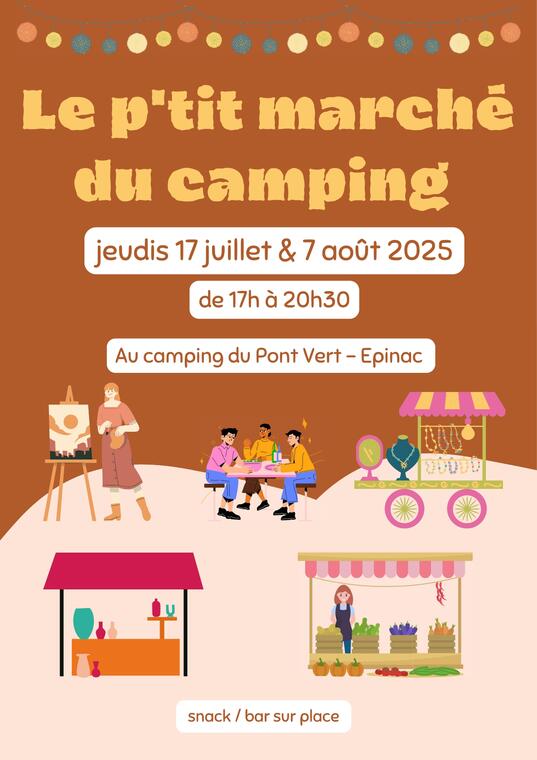 affiche marché Epinac