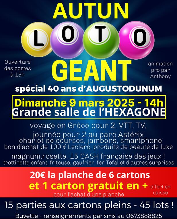 loto geant 40 ans