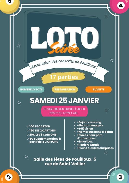 Loto des Conscrits