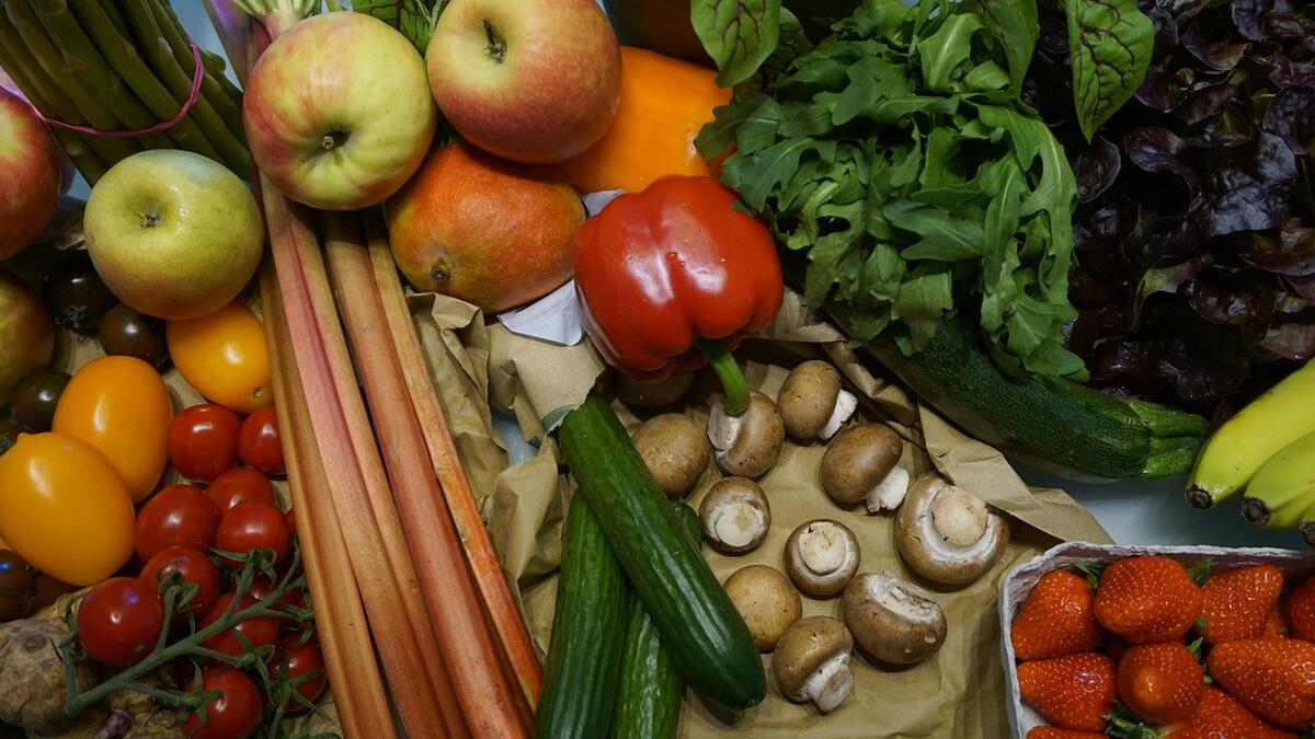 Stand au marché