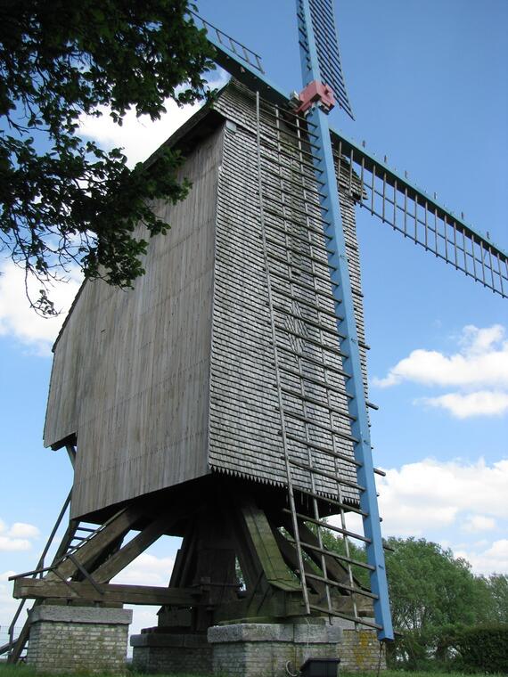 Moulin Den Leeuw - Facade Ailes