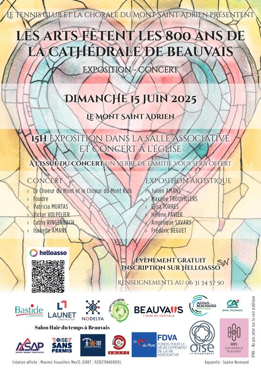 Les arts fêtent les 800 ans de la cathédrale de Beauvais