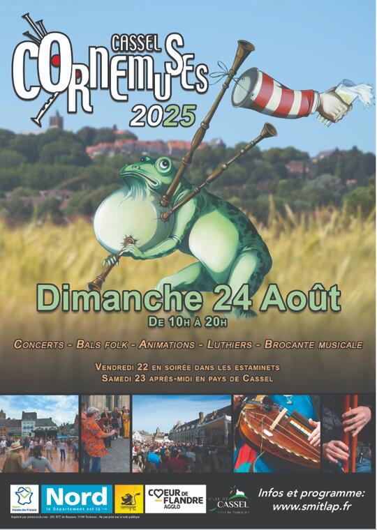 Affiche Cassel Cornemuse