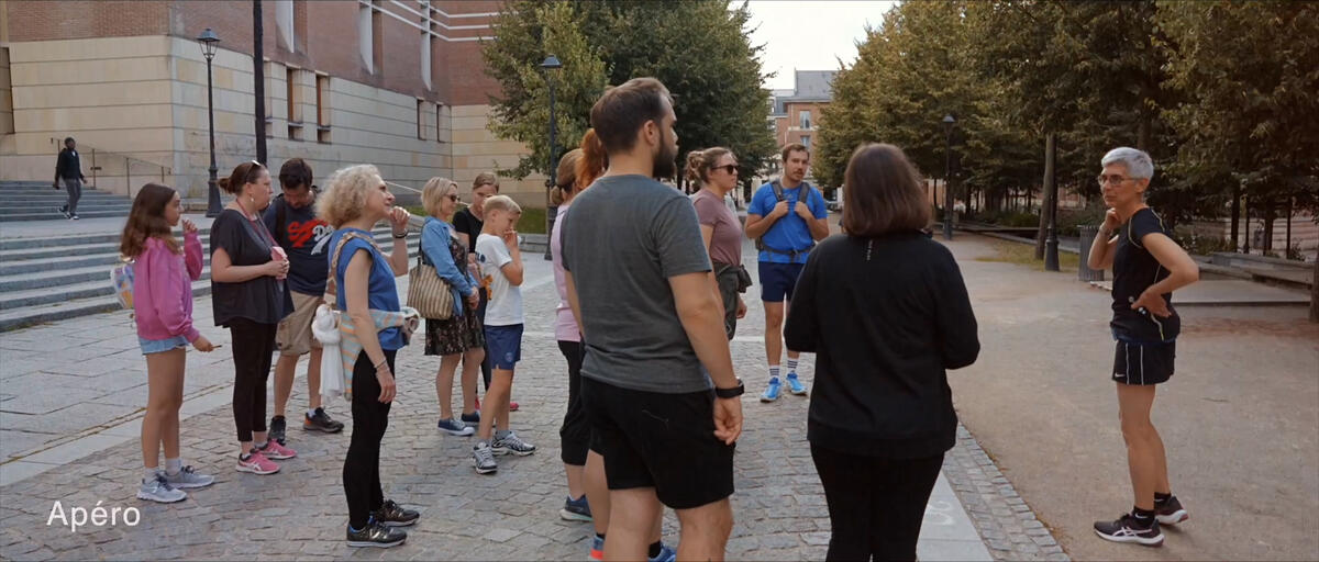 Apéro au petit trot course