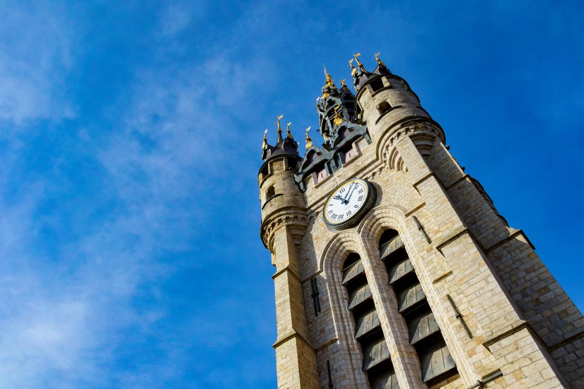 Beffroi et hôtel de ville de Douai - Douaisis - Nord - France (c)ADLanglet