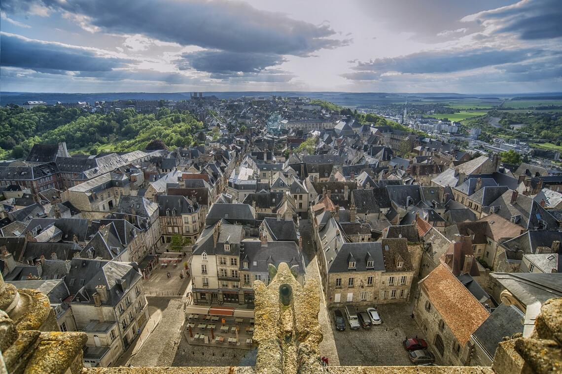 Visite hauteurs cathédrale 2024 V < Laon < Aisne < Picardie