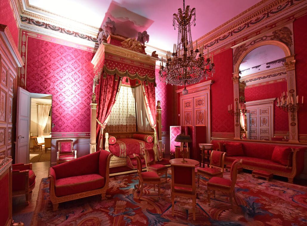 Chambre de l'Empereur © Château de Compiègne - C.Schryve