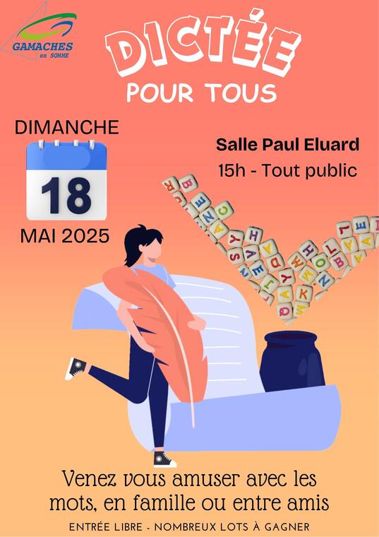 DICTÉE POUR TOUS - 1