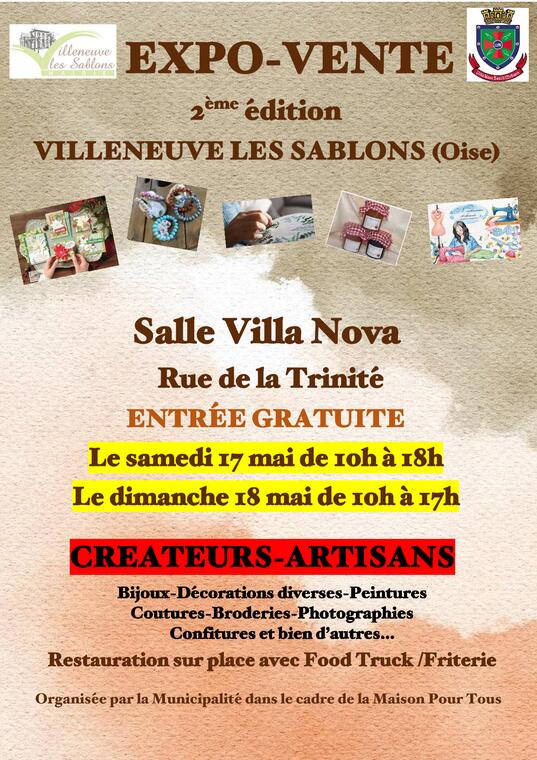 Flyer expo vente 2025