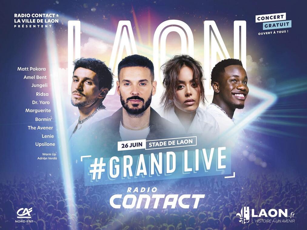 Grand Live 2025 affiche < Laon < Aisne < Picardie