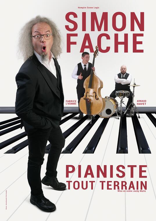 Simon Fache Pianiste Tout Terrain Affiche