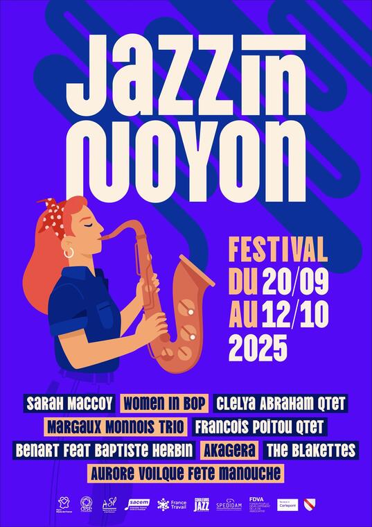 affiche jazz in noyon 2025