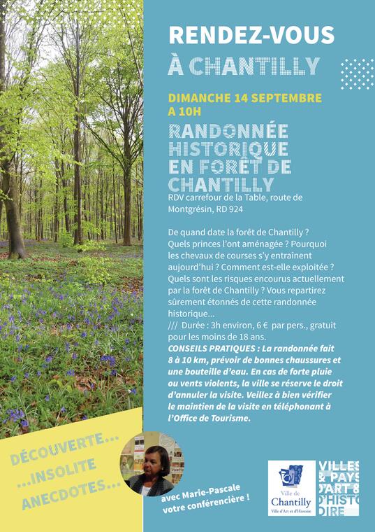 affiche visite VAH  FORET 14 septembre