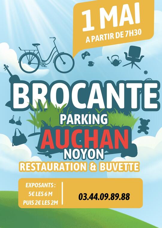 brocante - 1er mai