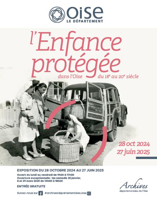 Affiche exposition Enfance protégée