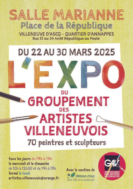 Salon du groupement des artistes villeneuvois_1