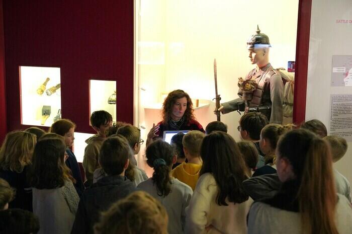 Visite guidée de l'exposition permanente du Musée de la Bataille de Fromelles_1